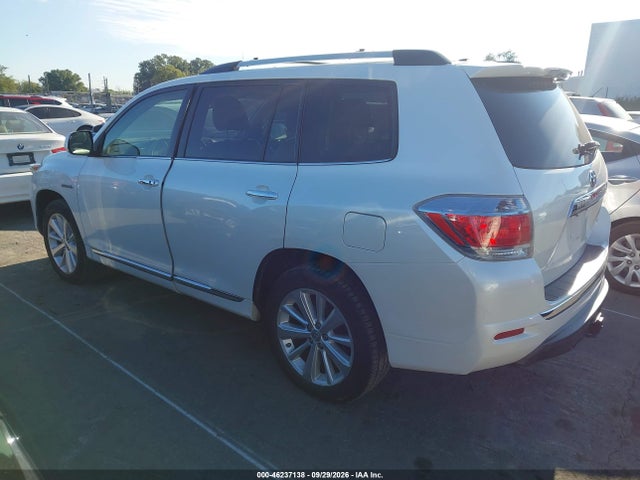Aukcja sprzedaży 2012 Toyota Highlander Hybrid Limited V6, vin: JTEDC3EH2C2007268, numer aukcji: 46237138