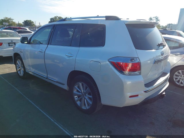 Aukcja sprzedaży 2012 Toyota Highlander Hybrid Limited V6, vin: JTEDC3EH2C2007268, numer aukcji: 46237138
