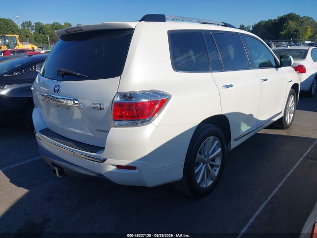Aukcja sprzedaży 2012 Toyota Highlander Hybrid Limited V6, vin: JTEDC3EH2C2007268, numer aukcji: 46237138