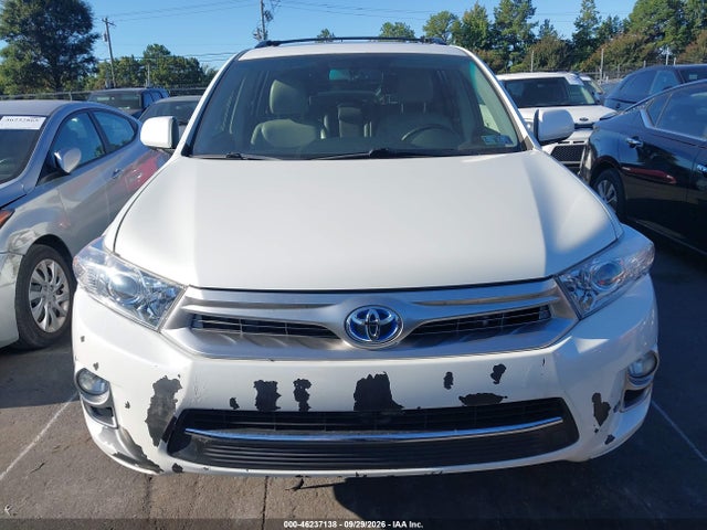 Aukcja sprzedaży 2012 Toyota Highlander Hybrid Limited V6, vin: JTEDC3EH2C2007268, numer aukcji: 46237138