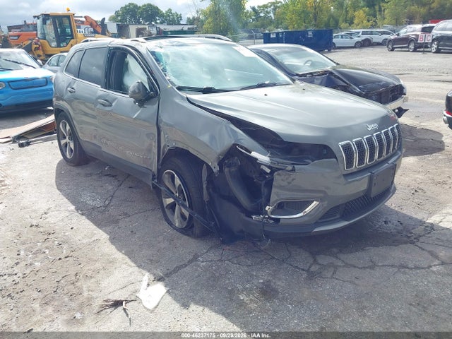 2019 Jeep Cherokee Limited 4x4 მანქანა იყიდება აუქციონზე, vin: 1C4PJMDX8KD489155, აუქციონის ნომერი: 46237175