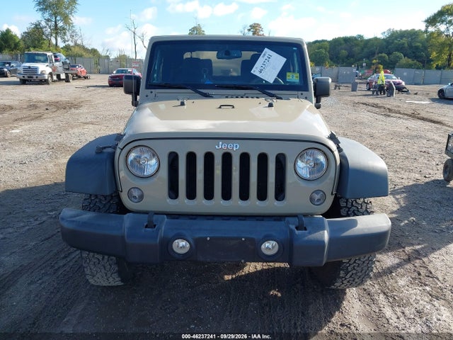2017 Jeep Wrangler Sport 4x4 მანქანა იყიდება აუქციონზე, vin: 1C4AJWAG2HL574142, აუქციონის ნომერი: 46237241