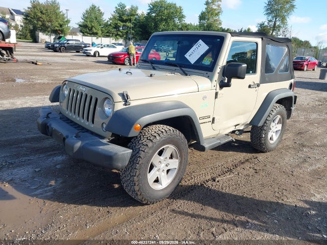 2017 Jeep Wrangler Sport 4x4 მანქანა იყიდება აუქციონზე, vin: 1C4AJWAG2HL574142, აუქციონის ნომერი: 46237241