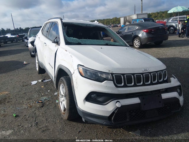 Aukcja sprzedaży 2022 Jeep Compass Latitude 4x4, vin: 3C4NJDBBXNT111027, numer aukcji: 46237299