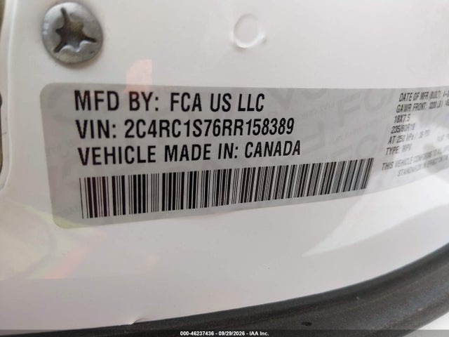 Продаж на аукціоні авто 2024 Chrysler Pacifica Hybrid S Appearance Pkg, vin: 2C4RC1S76RR158389, номер лоту: 46237436