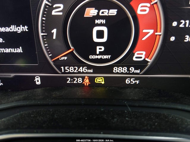 46237706 :رقم المزاد ، WA1B4AFY5K2056257 vin ، 2019 Audi Sq5 3.0t Premium مزاد بيع