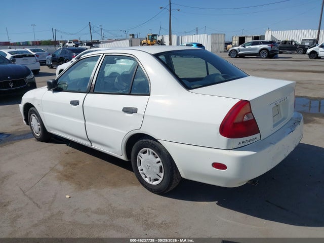 46237728 :رقم المزاد ، JA3AY26A3XU027008 vin ، 1999 Mitsubishi Mirage De مزاد بيع
