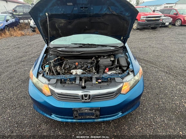 2012 Honda Civic Lx მანქანა იყიდება აუქციონზე, vin: 2HGFB2F51CH538047, აუქციონის ნომერი: 46237739
