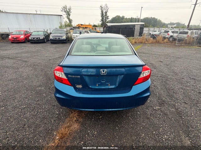 2012 Honda Civic Lx მანქანა იყიდება აუქციონზე, vin: 2HGFB2F51CH538047, აუქციონის ნომერი: 46237739