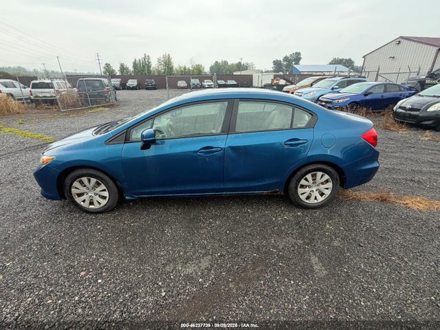2012 Honda Civic Lx მანქანა იყიდება აუქციონზე, vin: 2HGFB2F51CH538047, აუქციონის ნომერი: 46237739