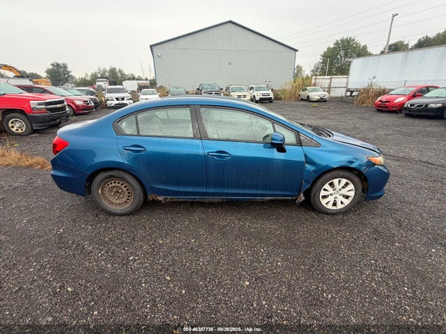 2012 Honda Civic Lx მანქანა იყიდება აუქციონზე, vin: 2HGFB2F51CH538047, აუქციონის ნომერი: 46237739