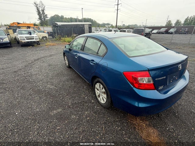 2012 Honda Civic Lx მანქანა იყიდება აუქციონზე, vin: 2HGFB2F51CH538047, აუქციონის ნომერი: 46237739