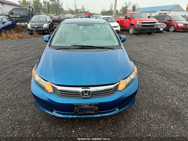 2012 Honda Civic Lx მანქანა იყიდება აუქციონზე, vin: 2HGFB2F51CH538047, აუქციონის ნომერი: 46237739