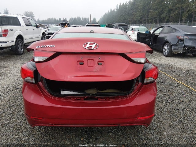 Продаж на аукціоні авто 2015 Hyundai Elantra Se, vin: 5NPDH4AEXFH589064, номер лоту: 46237783