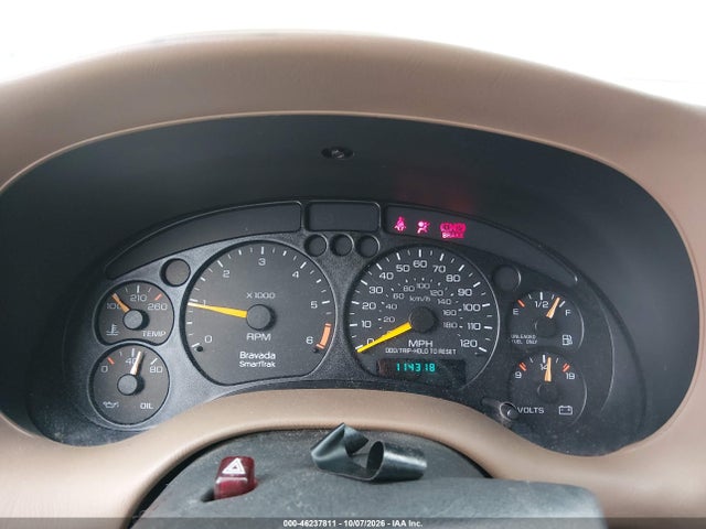 Продажа на аукционе авто 1998 Oldsmobile Bravada, vin: 1GHDT13W8W2707742, номер лота: 46237811