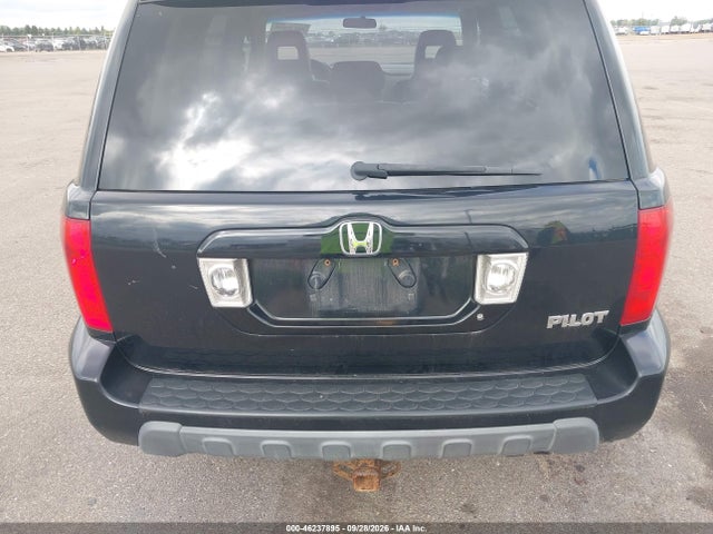 2005 Honda Pilot Ex-l მანქანა იყიდება აუქციონზე, vin: 5FNYF18505B038439, აუქციონის ნომერი: 46237895