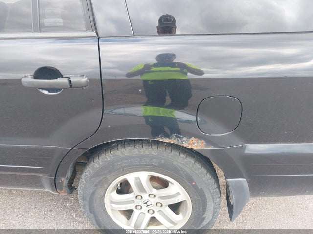 2005 Honda Pilot Ex-l მანქანა იყიდება აუქციონზე, vin: 5FNYF18505B038439, აუქციონის ნომერი: 46237895