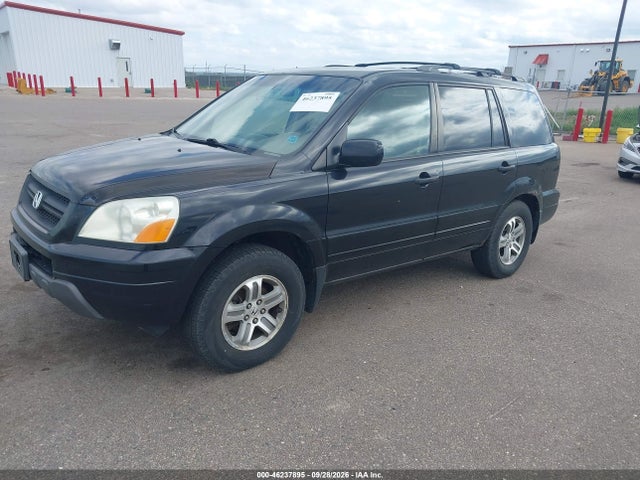 2005 Honda Pilot Ex-l მანქანა იყიდება აუქციონზე, vin: 5FNYF18505B038439, აუქციონის ნომერი: 46237895
