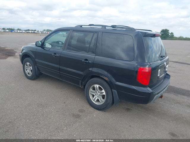 2005 Honda Pilot Ex-l მანქანა იყიდება აუქციონზე, vin: 5FNYF18505B038439, აუქციონის ნომერი: 46237895
