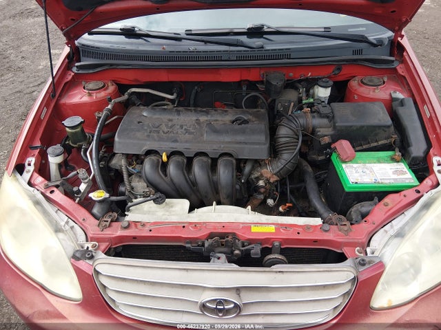 46237920 :رقم المزاد ، 2T1BR32E04C303610 vin ، 2004 Toyota Corolla Le مزاد بيع