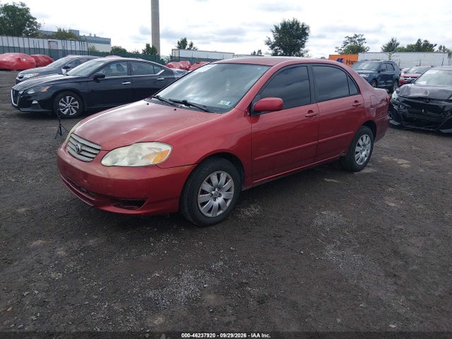 46237920 :رقم المزاد ، 2T1BR32E04C303610 vin ، 2004 Toyota Corolla Le مزاد بيع