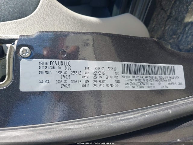 Продажа на аукционе авто 2019 Dodge Grand Caravan Se, vin: 2C4RDGBG2KR500359, номер лота: 46237937