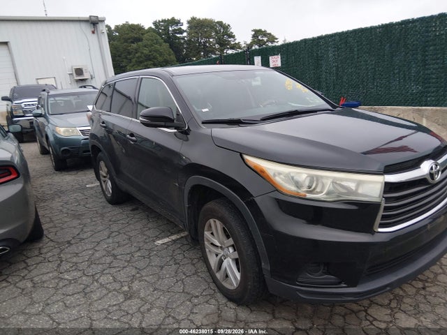 Продажа на аукционе авто 2015 Toyota Highlander Le V6, vin: 5TDBKRFH0FS077980, номер лота: 46238015
