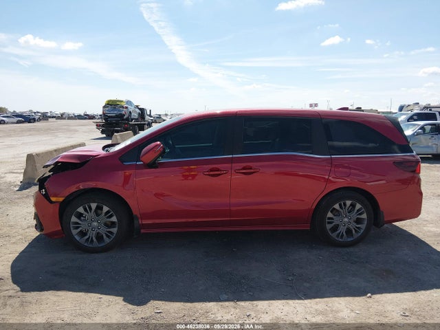 46238036 :رقم المزاد ، 5FNRL6H80SB017557 vin ، 2025 Honda Odyssey Touring مزاد بيع