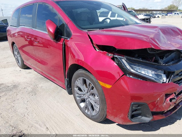 46238036 :رقم المزاد ، 5FNRL6H80SB017557 vin ، 2025 Honda Odyssey Touring مزاد بيع