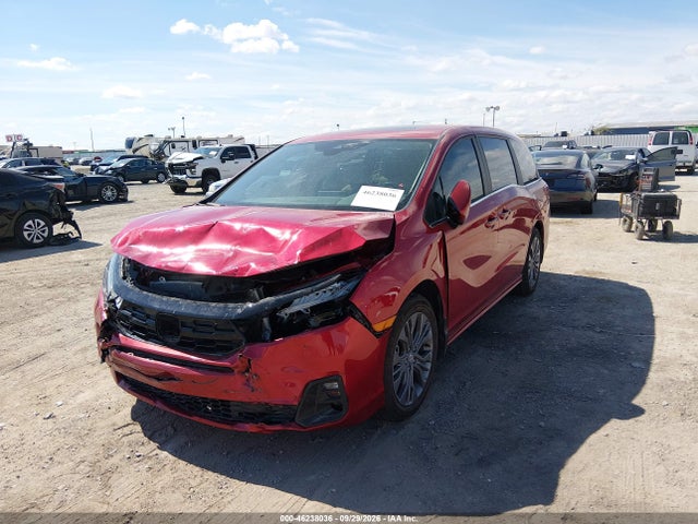 46238036 :رقم المزاد ، 5FNRL6H80SB017557 vin ، 2025 Honda Odyssey Touring مزاد بيع