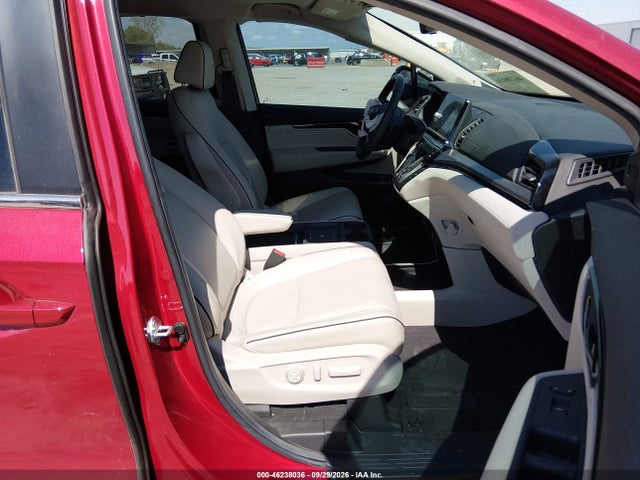 46238036 :رقم المزاد ، 5FNRL6H80SB017557 vin ، 2025 Honda Odyssey Touring مزاد بيع
