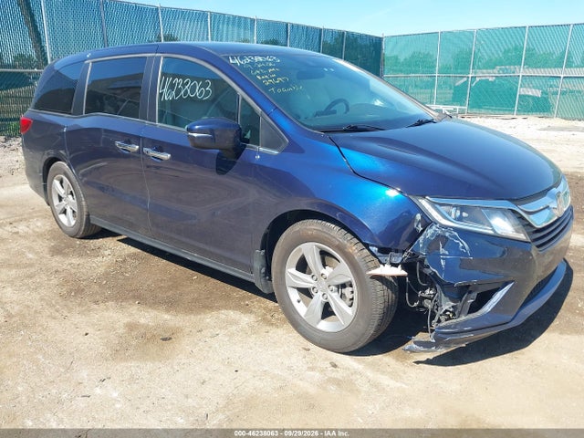 2018 Honda Odyssey Ex მანქანა იყიდება აუქციონზე, vin: 5FNRL6H58JB024003, აუქციონის ნომერი: 46238063