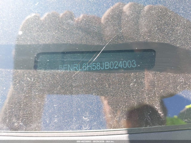 Продажа на аукционе авто 2018 Honda Odyssey Ex, vin: 5FNRL6H58JB024003, номер лота: 46238063