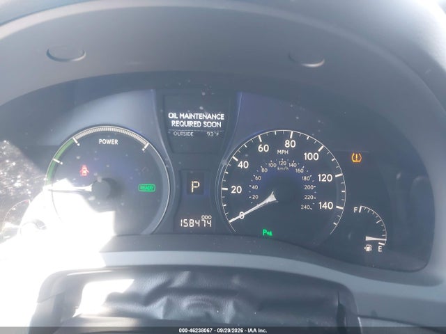 46238067 :رقم المزاد ، JTJBC1BA7B2034744 vin ، 2011 Lexus Rx 450h مزاد بيع