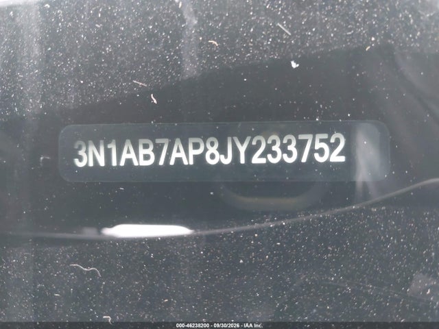 46238200 :رقم المزاد ، 3N1AB7AP8JY233752 vin ، 2018 Nissan Sentra S مزاد بيع