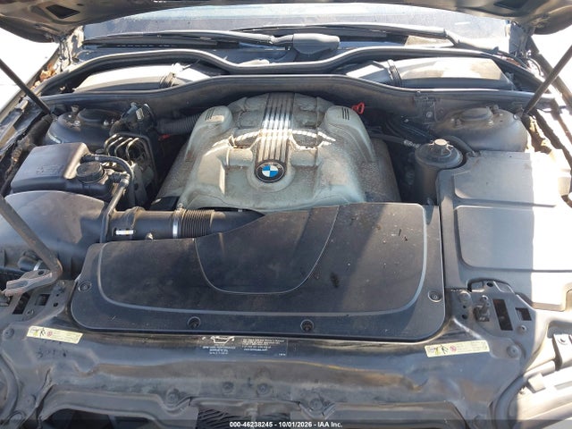 46238245 :رقم المزاد ، WBAGL63452DP56780 vin ، 2002 Bmw 745i مزاد بيع
