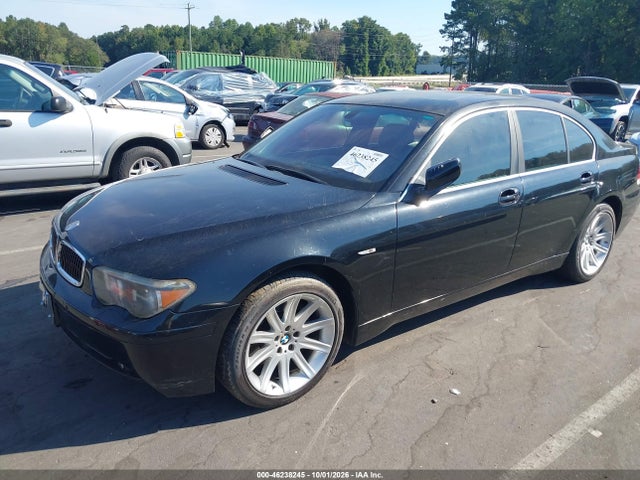 46238245 :رقم المزاد ، WBAGL63452DP56780 vin ، 2002 Bmw 745i مزاد بيع