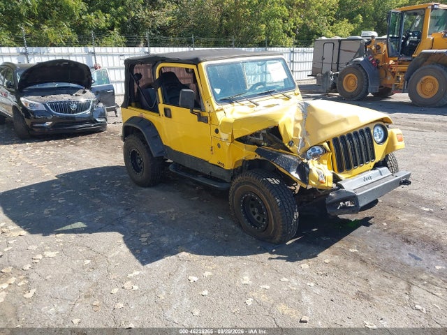 2001 Jeep Wrangler Se მანქანა იყიდება აუქციონზე, vin: 1J4FA29P91P314395, აუქციონის ნომერი: 46238265