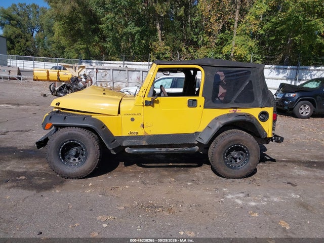Aukcja sprzedaży 2001 Jeep Wrangler Se, vin: 1J4FA29P91P314395, numer aukcji: 46238265