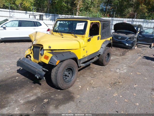 Aukcja sprzedaży 2001 Jeep Wrangler Se, vin: 1J4FA29P91P314395, numer aukcji: 46238265