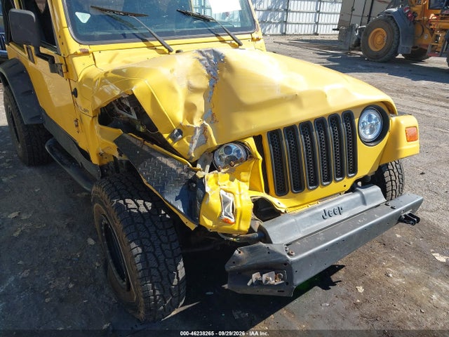 Aukcja sprzedaży 2001 Jeep Wrangler Se, vin: 1J4FA29P91P314395, numer aukcji: 46238265