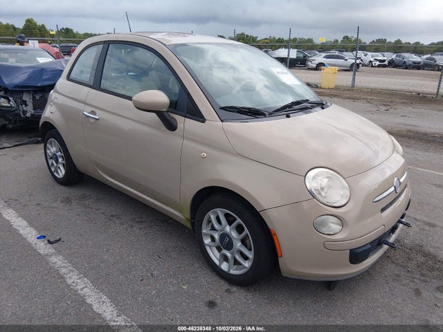2012 Fiat 500 Pop მანქანა იყიდება აუქციონზე, vin: 3C3CFFAR8CT370166, აუქციონის ნომერი: 46238348