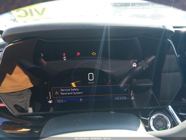 46238419 :رقم المزاد ، KL77LJEP5SC030790 vin ، 2025 Chevrolet Trax Fwd 2rs مزاد بيع