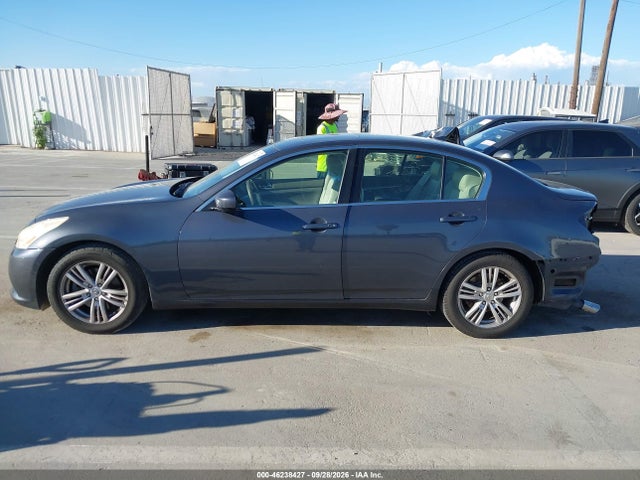 46238427 :رقم المزاد ، JN1DV6AP2CM700216 vin ، 2012 Infiniti G25 Journey مزاد بيع