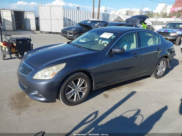 46238427 :رقم المزاد ، JN1DV6AP2CM700216 vin ، 2012 Infiniti G25 Journey مزاد بيع