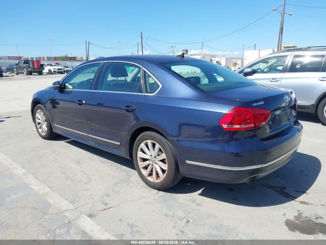 2012 Volkswagen Passat 2.5l Sel Premium მანქანა იყიდება აუქციონზე, vin: 1VWCP7A33CC096717, აუქციონის ნომერი: 46238436