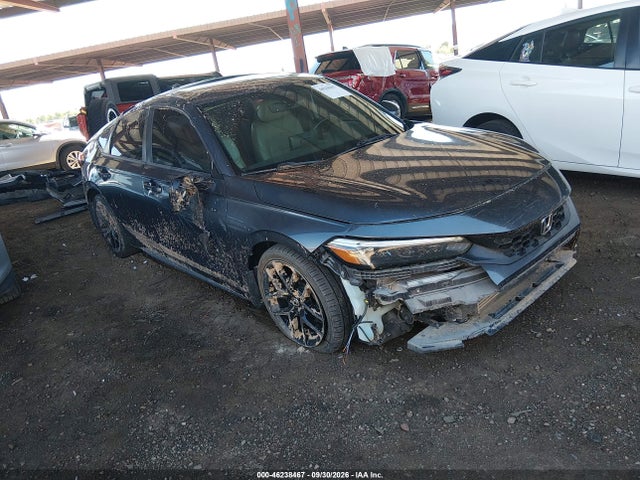 46238467 :رقم المزاد ، 19XFL1H83NE001210 vin ، 2022 Honda Civic Sport Touring مزاد بيع