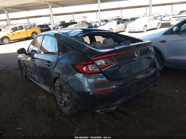 46238467 :رقم المزاد ، 19XFL1H83NE001210 vin ، 2022 Honda Civic Sport Touring مزاد بيع