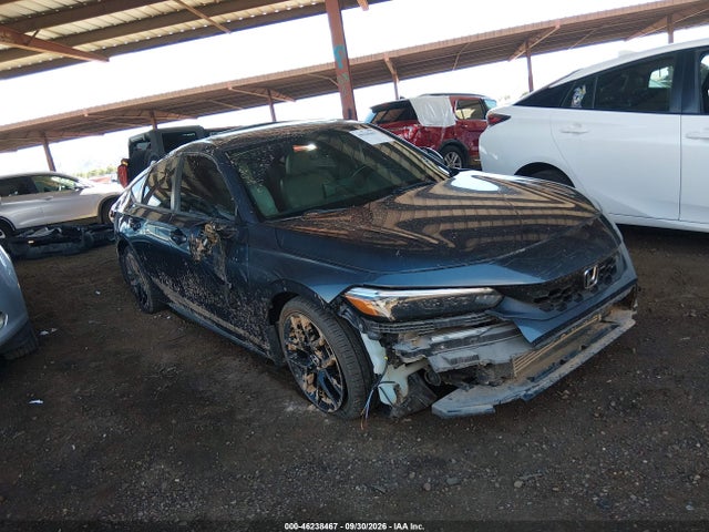 46238467 :رقم المزاد ، 19XFL1H83NE001210 vin ، 2022 Honda Civic Sport Touring مزاد بيع