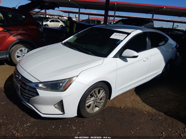 Aukcja sprzedaży 2019 Hyundai Elantra Sel, vin: 5NPD84LFXKH424308, numer aukcji: 46238565